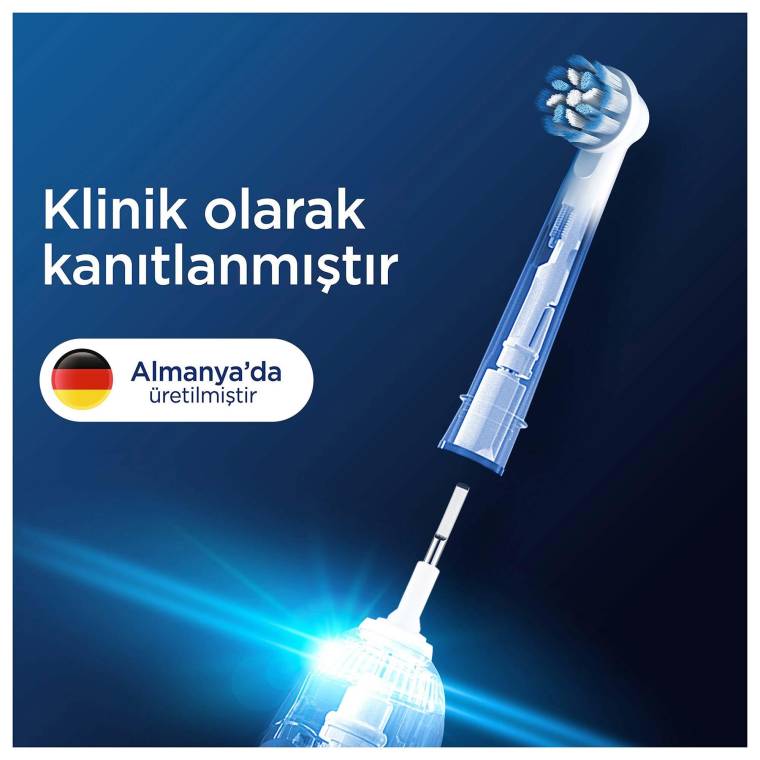 Oral-B Pro Sensitive Clean X-Filament Şarjlı Diş Fırçası Yedek Başlığı 4 Adet