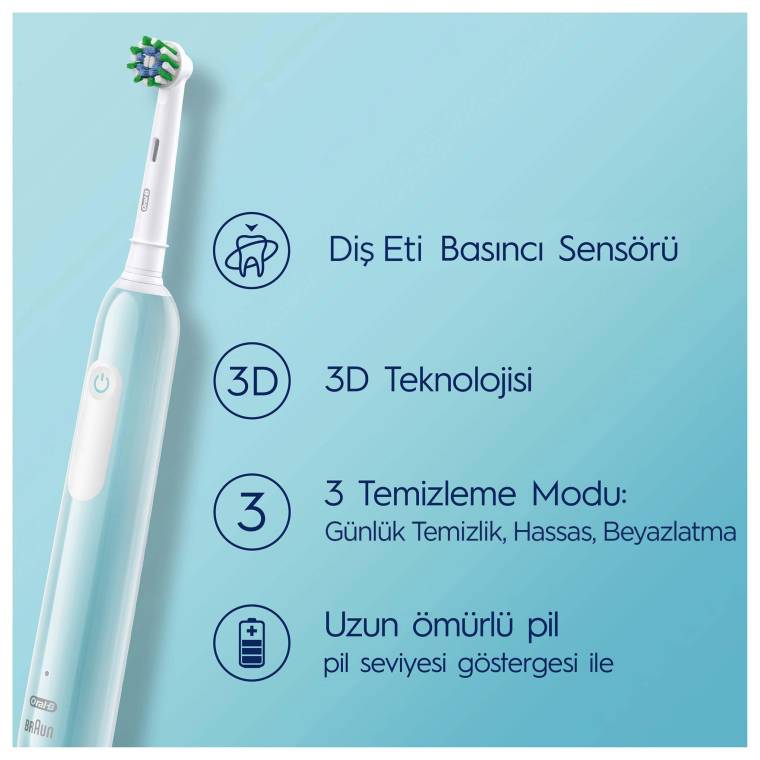 Oral-B Pro Series 1 Şarjlı Diş Fırçası - Mavi