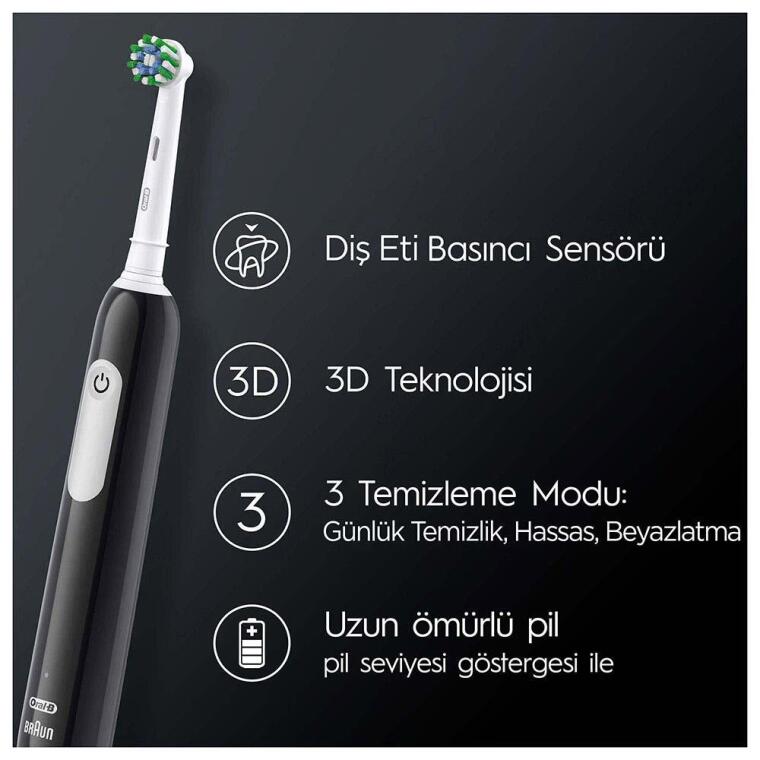 Oral-B Pro Series 1 Şarjlı Diş Fırçası - Siyah