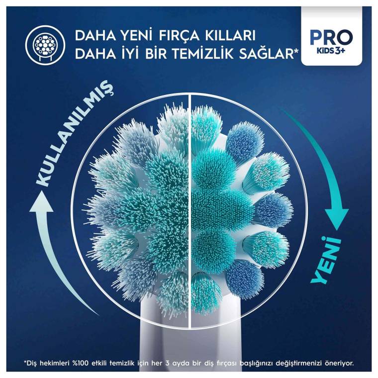 Oral-B Vitality Pro Spiderman Özel Seri Çocuklar İçin Şarj Edilebilir Diş Fırçası