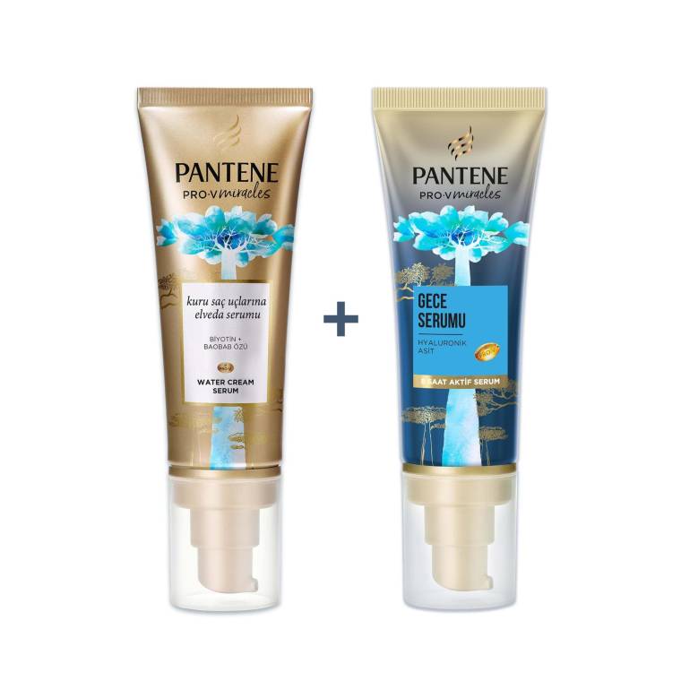 Pantene Pro-V Miracles Hydra Glow Gündüz + Gece Serum Paketi 70 ml
