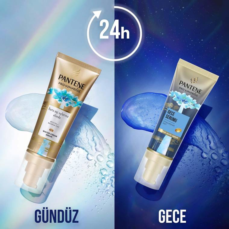 Pantene Pro-V Miracles Hydra Glow Gündüz + Gece Serum Paketi 70 ml