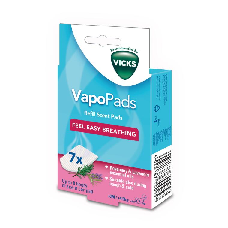 Vicks VBR7 VapoPads Biberiye & Lavanta Aromalı Koku Tableti