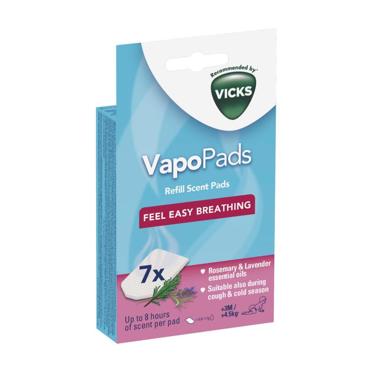 Vicks VBR7 VapoPads Biberiye & Lavanta Aromalı Koku Tableti