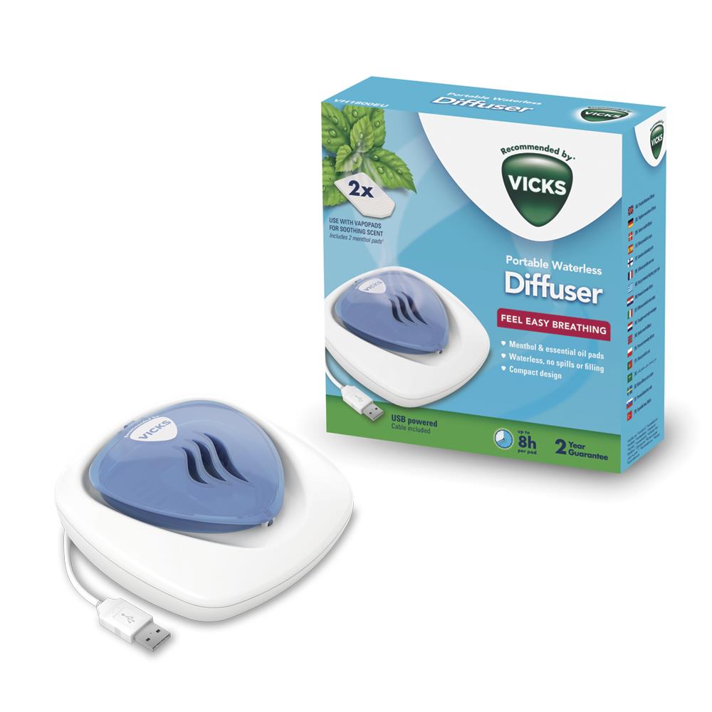 Vicks VH1800EU Taşınabilir Susuz Difüzör